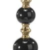 ABBEY Lampfot 60cm Svart/Antikmässing