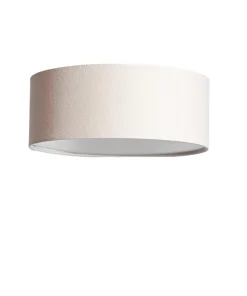 ABBIE Plafond Rund 26cm Beige/Linne