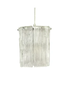 ABELONE Fönsterlampa 14cm Krom/Klar
