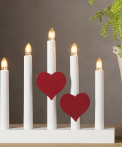 ACCESSORIZE Ljusmanschett 2-pack Hjärta