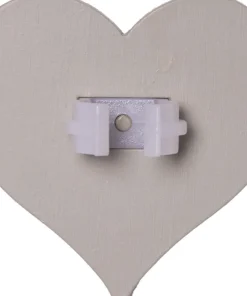 ACCESSORIZE Ljusmanschett 2-pack Hjärta Beige