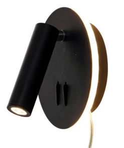 ACE Väggspot 14cm Svart