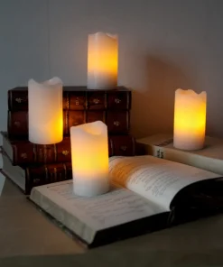 Advent LED Blockljus 4-pack Vit