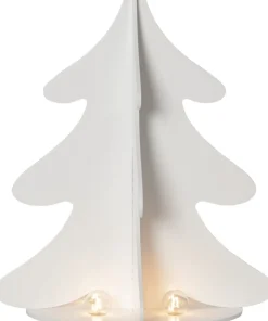 AFTON Ljusstake Gran 31cm Vit