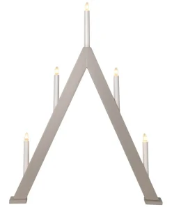 ALBO Ljusstake 5L 66cm Beige