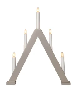 ALBO Ljusstake 5L 41cm Beige