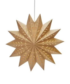 ALFA Julstjärna 50cm Brun