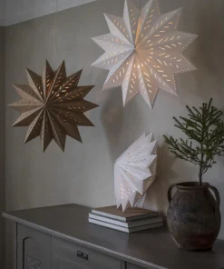 ALFA Julstjärna 50cm Brun