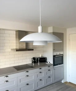 ALFA Taklampa 42cm Vit