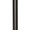 ALIPPA Solcells-pollare 44cm Svart