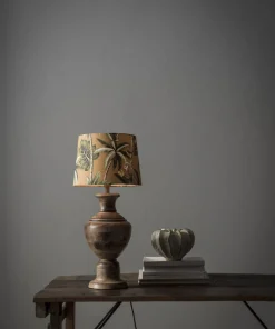 ALMA Lampfot E27 48cm Mangoträ Brun