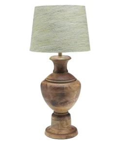 ALMA Lampfot E27 48cm Mangoträ Brun