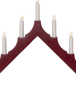 ALMA Ljusstake 40CM Röd