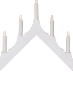 ALMA Ljusstake Vit