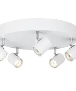 ALPHA Takspot Rund 5a Vit 40cm