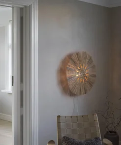 AMARA Vägglampa 80cm Naturfiber