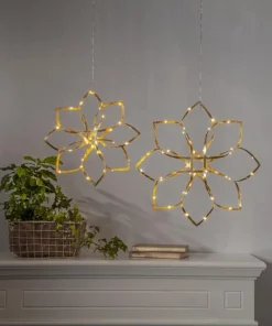 AMAZE Hängande dekoration 30cm 36LED Guld