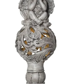 ANGEL Solcellsdekoration 27cm Beige IP44
