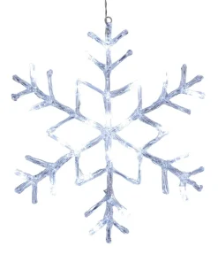ANTARCTICA Snöflinga 40cm 24LED IP44 Kallvit