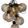 ARCHY Ljusslinga 3,6m 10LED Svart/Rökfärgad