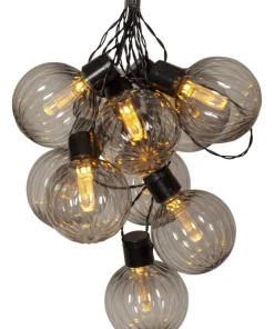 ARCHY Ljusslinga 3,6m 10LED Svart/Rökfärgad