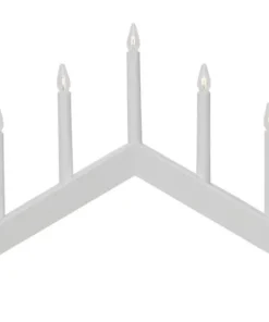 ARROW Ljusstake 36cm Vit