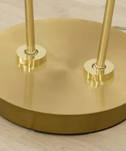 ARTIC Golvlampa LED Dubbel 137cm Matt Mässing