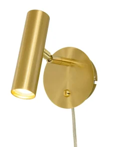 ARTIC Vägglampa Dimbar 16,5cm Matt Mässing