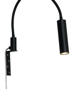 ARTIC Vägglampa Dimbar 35cm Svart