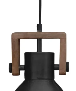 ASHBY SINGLE Tak/Fönsterlampa 19cm Pale Black Zink
