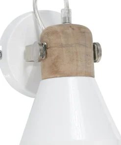 ASHBY Väggspot 20cm Vit