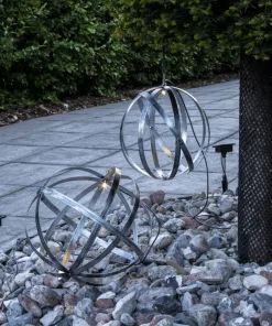 ASTRI Solcellsdekoration 25cm Silver IP44