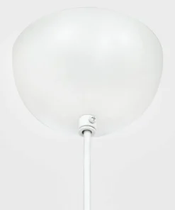 ATOM Taklampa 5-arm 48cm Vit/Klar