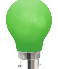 B22 Dekoration Party Klot 0.9W 6lm Grön LED-Lampa