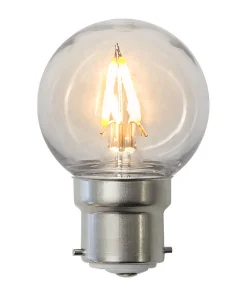 B22 Klot PC Cover 1W 2200K 70lm LED-Lampa