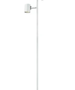 BALDER Golvlampa 3L 135cm Vit/Krom