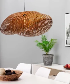 Bamo Taklampskärm 80cm Natur