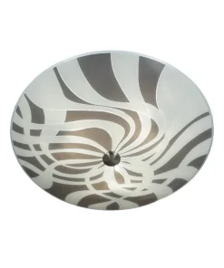 BAND Plafond 42cm Grå, Vit