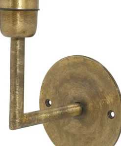 BASE Vägglampa 13cm Beaten Guld