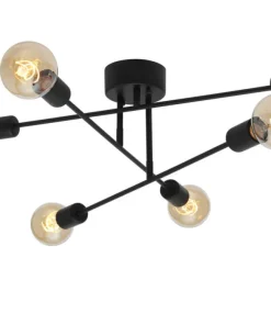 BATON Plafond 68cm Svart