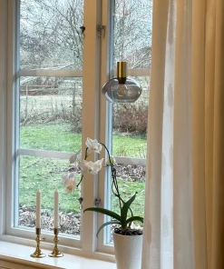 BELL Fönsterlampa 16cm Matt Mässing/Rök