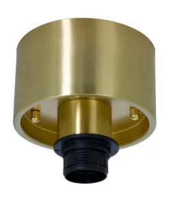 BELL Plafond Stor 35cm Matt Mässing/Rök