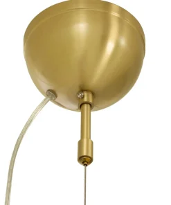 BELL Taklampa 4:a 47cm Matt Mässing/Rök
