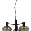 BELL Taklampa 4:a 47cm Svart/Rökgrå