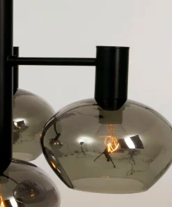 BELL Taklampa 4:a 47cm Svart/Rökgrå