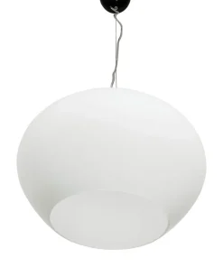 BELL Taklampa 35cm Svart/Opalvit