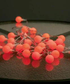 BERRY Partyslinga 50LED 7,35m Röd IP44