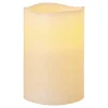 BIG LED-Blockljus 15cm Elfenben