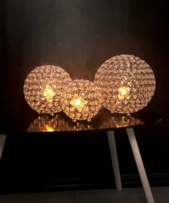 BLING Bordslampa 16,5cm Krom/Klar
