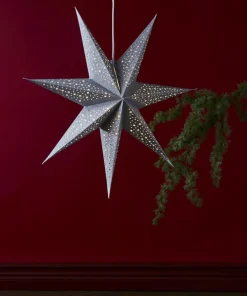 BLINKA Pappersstjärna 62cm Silver
